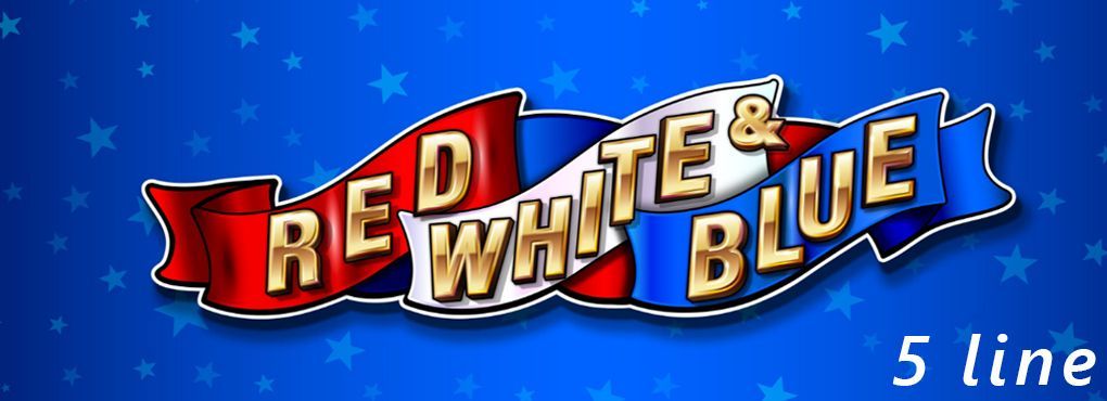 Red White Blue 5 Lines Slots