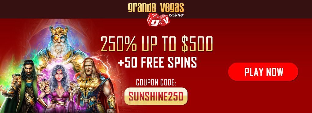 Great News from Grande Vegas Casino