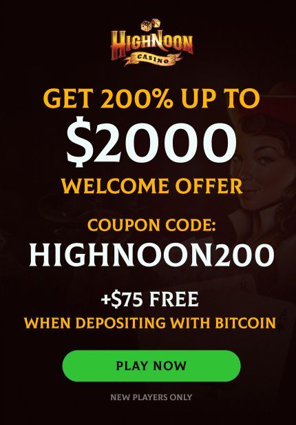 Enjoy $60 Free and a Massive 200% Bonus at High Noon