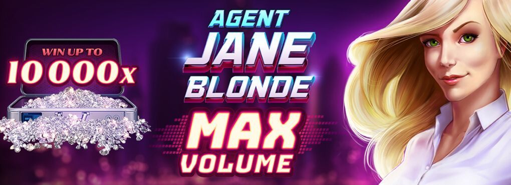 Agent Jane Blonde Max Volume Slots