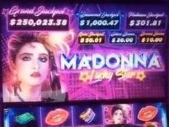 Madonna slot machine las vegas